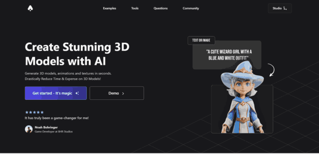 3D AI Studio