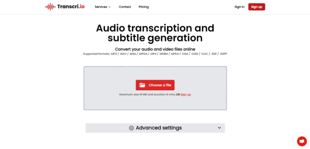 Transcri.io