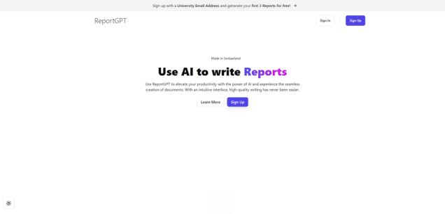 ReportGPT