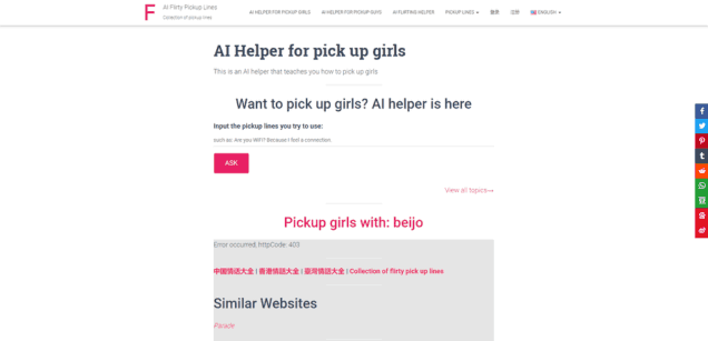AI Flirting Helper